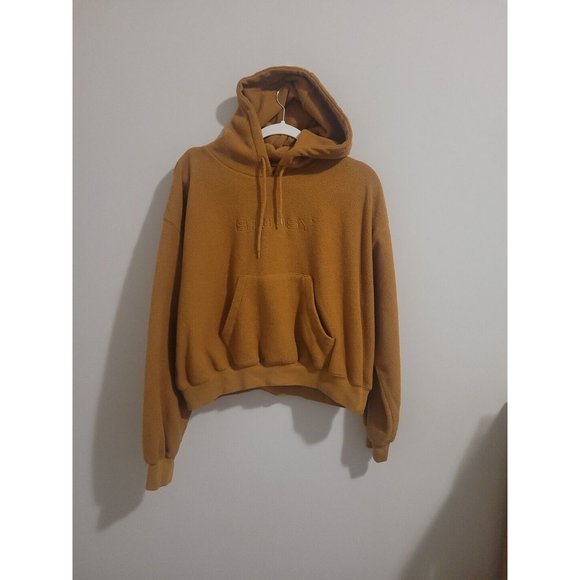 Stussy Jackets & Blazers - Stussy Caramel Brown Hoodie Med Women